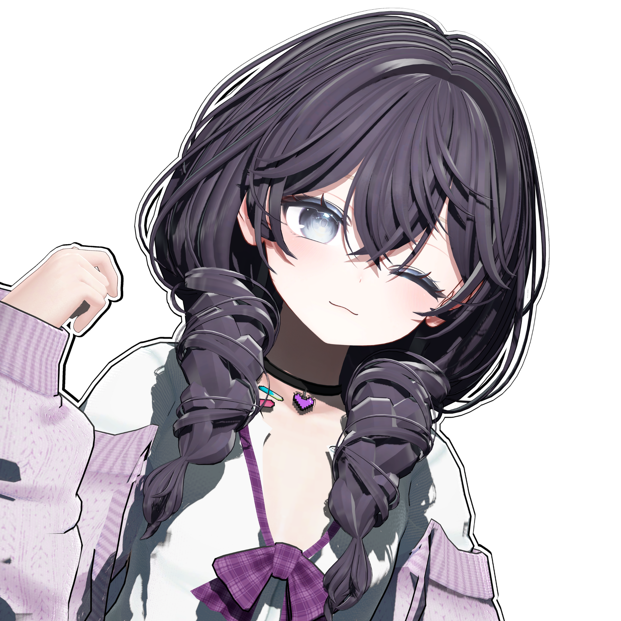 ★ Springtide Braid Hair ★ 【PB】 【10 Avatars】