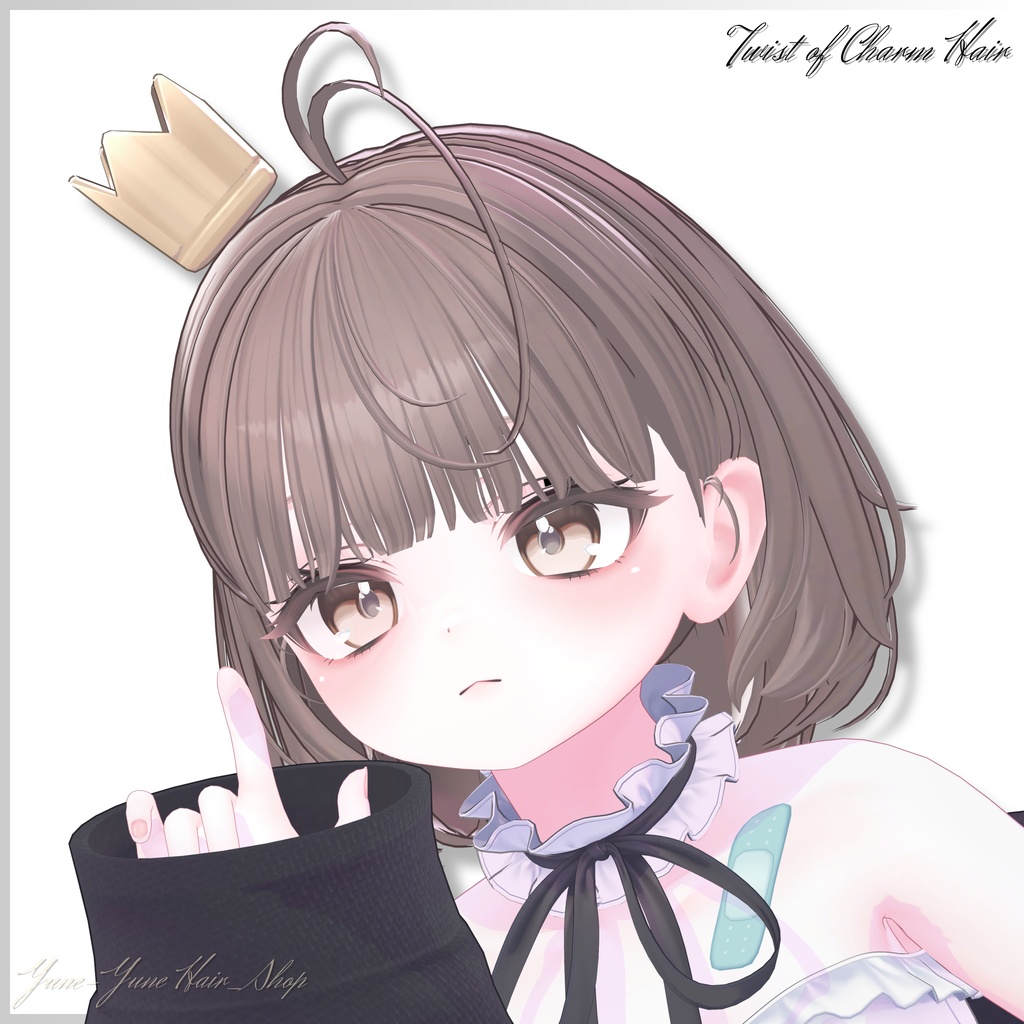 【Sele】 ★Twist of Charm Hair ★ 【PB】 【10 Avatars】