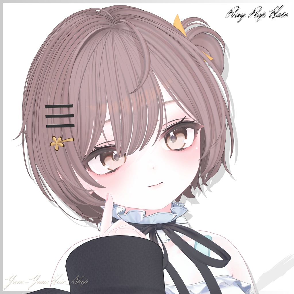 ★Pony Peep Hair ★ 【PB】 【10 Avatars】