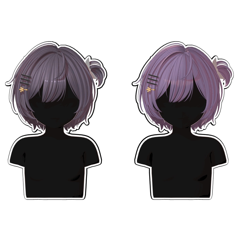 ★Pony Peep Hair ★ 【PB】 【10 Avatars】
