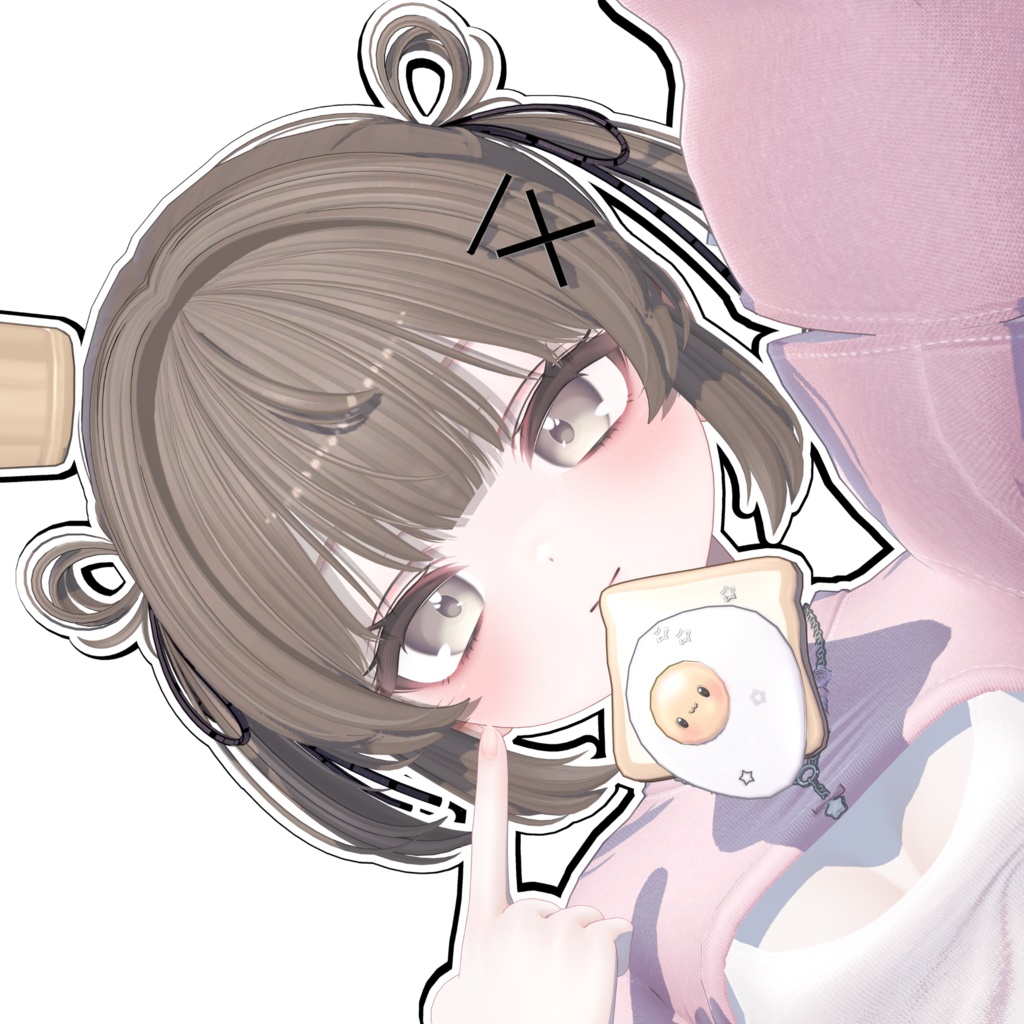 【Sale] ★Sprouty Twin Hair ★ 【PB】 【10 Avatars】