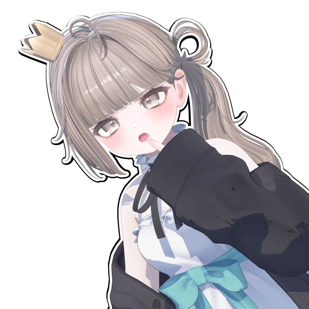 ★Opal Swan Hair ★【PB】【10 Avatars】