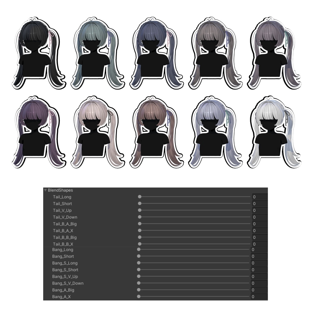 ★Velna Hair ★【PB】【10 Avatars】