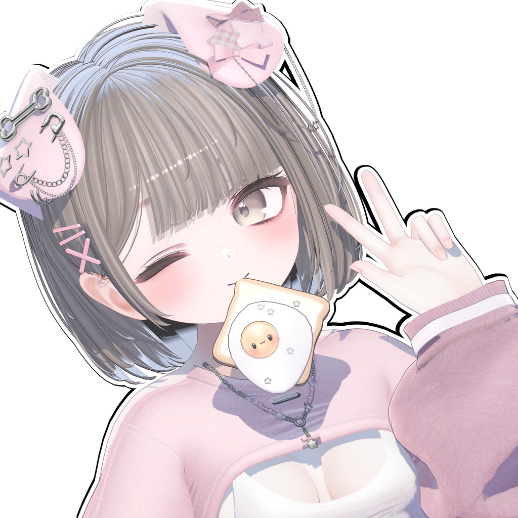 【Sele】 ★Lemon Frame Hair ★【PB】