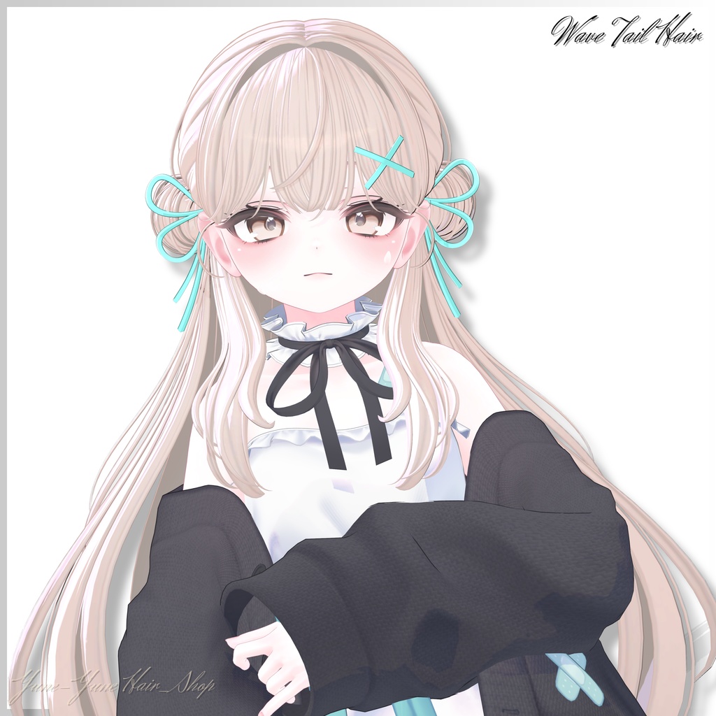 【Sele】 ★Wave Tail Hair ★【PB】