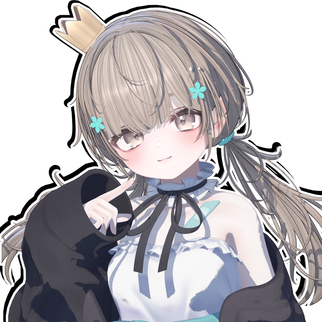 【Sele】 ★Floral Twintails Hair ★【PB】