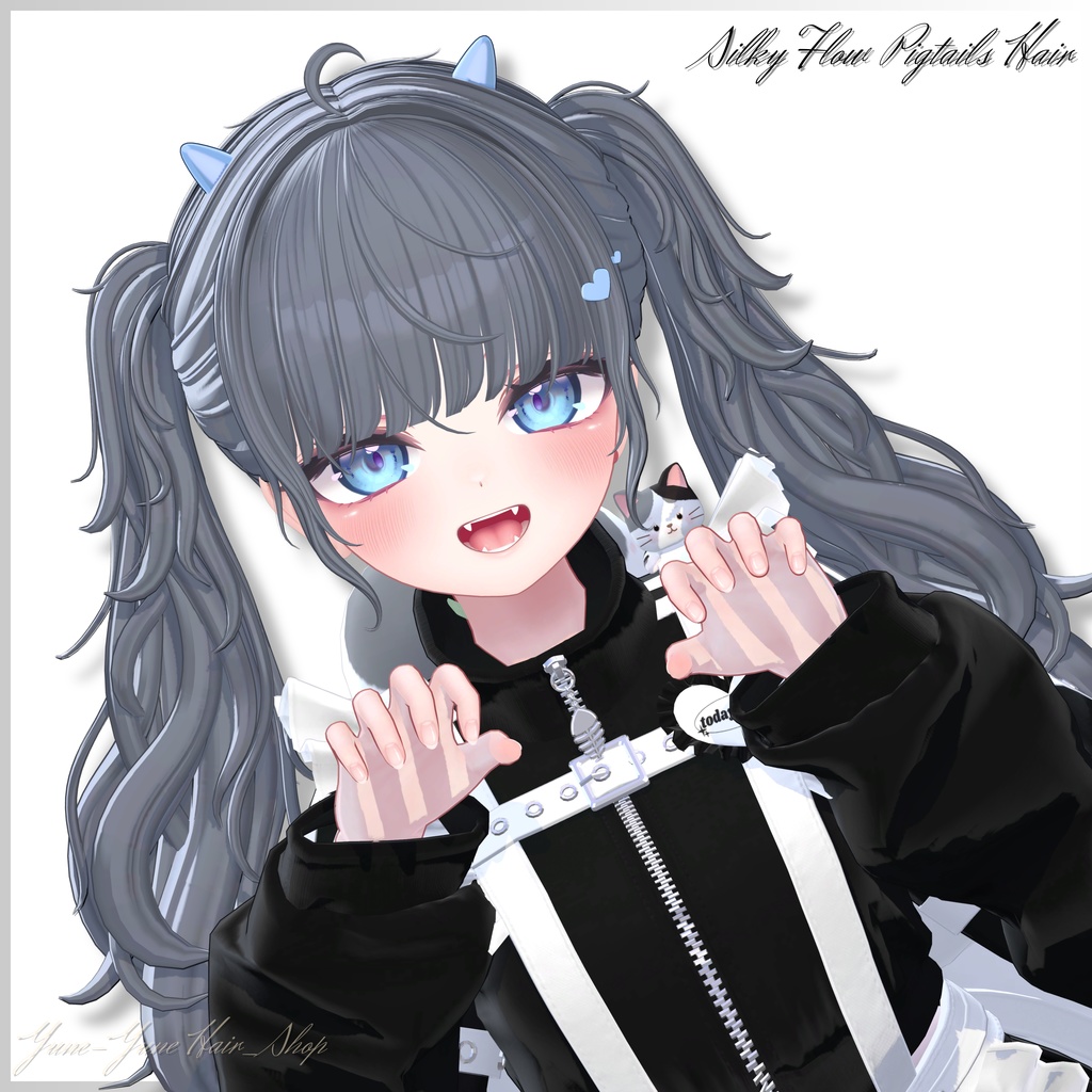 【Sele】 ★Silky Flow Pigtails Hair ★【PB】
