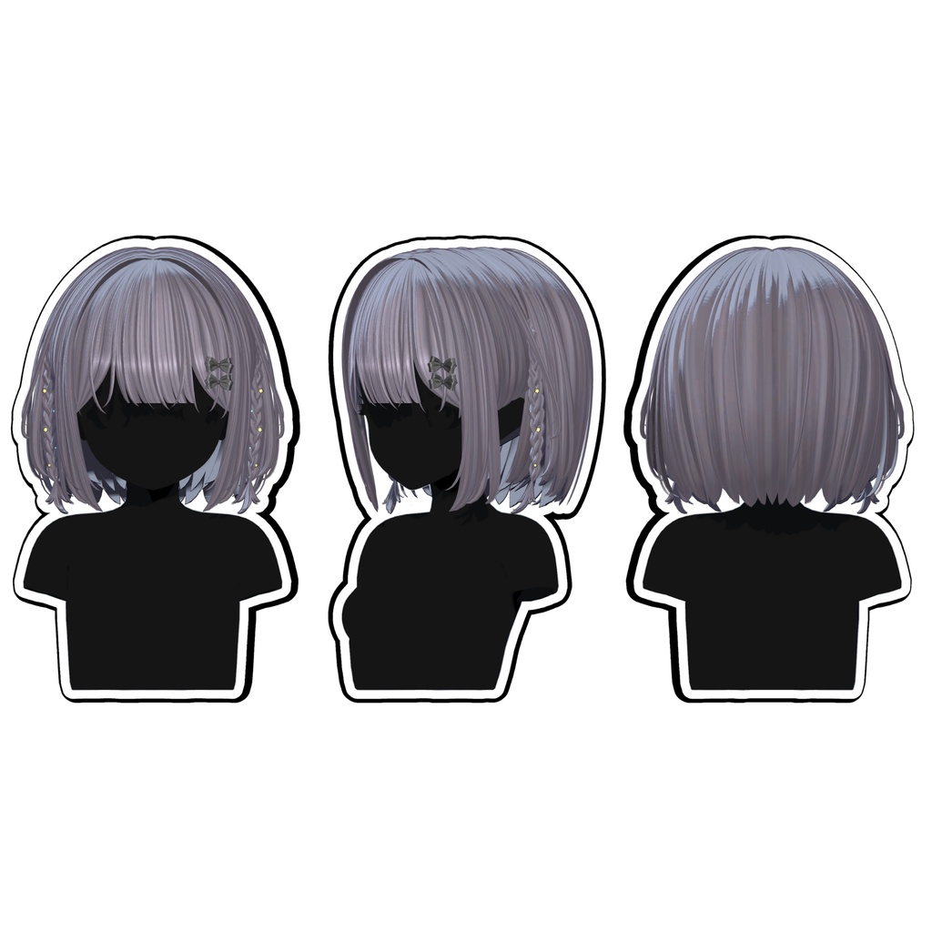 【Sele】 ★Star Braid Bob Hair ★【PB】