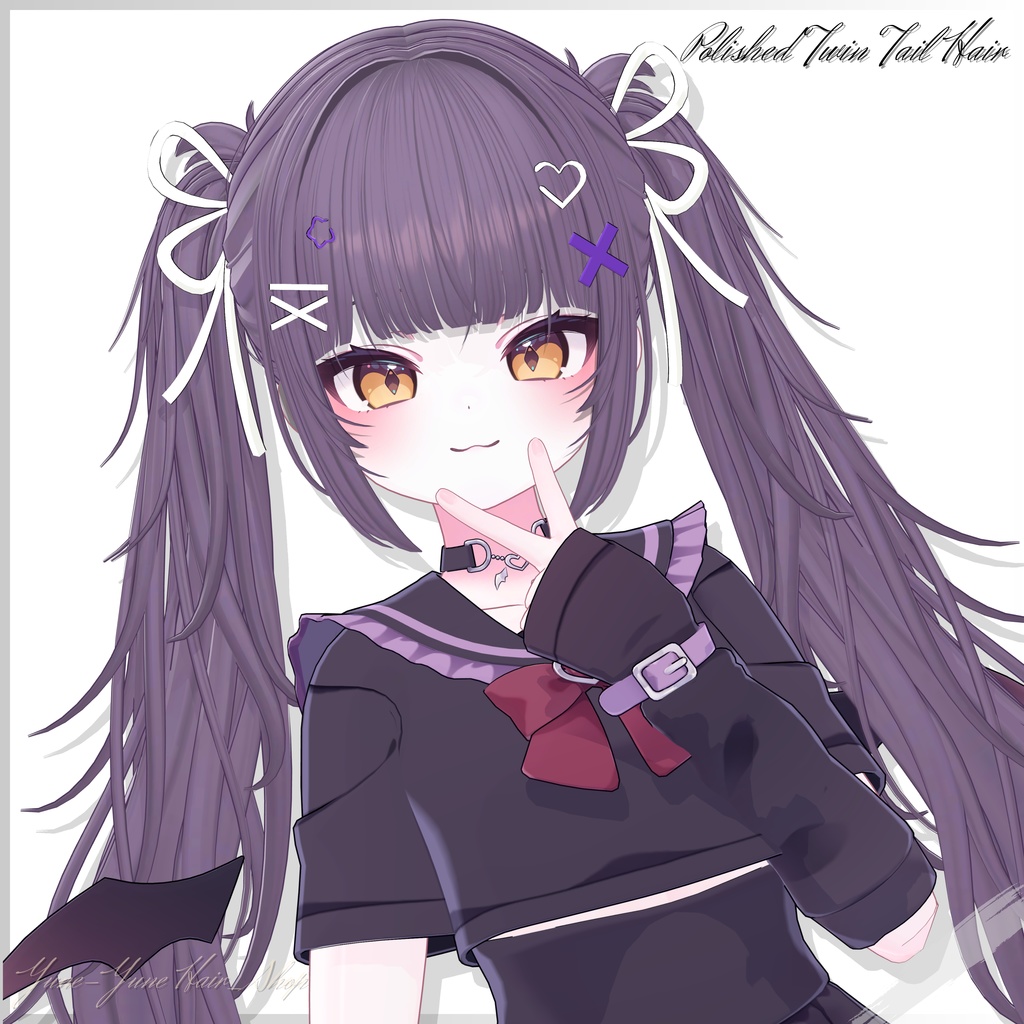 【Sele】 ★Polished Twin Tail Hair ★【PB】