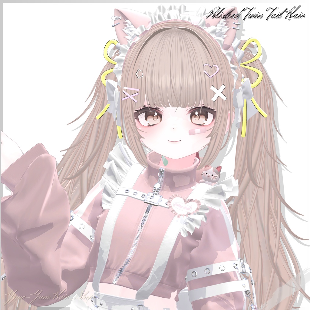 【Sele】 ★Polished Twin Tail Hair ★【PB】