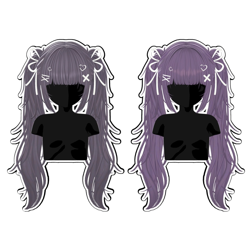 【Sele】 ★Polished Twin Tail Hair ★【PB】