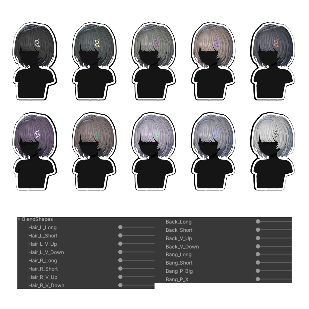 【Sele】 ★Soft Edge Bob Hair ★【PB】