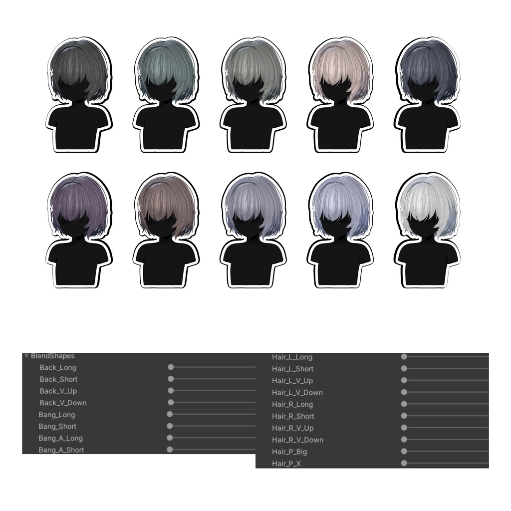 【Sele】 ★Neat Short Bob Hair ★【PB】