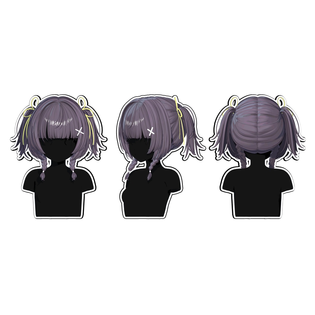 【Sele】 ★Twin Braid Bob Hair ★【PB】