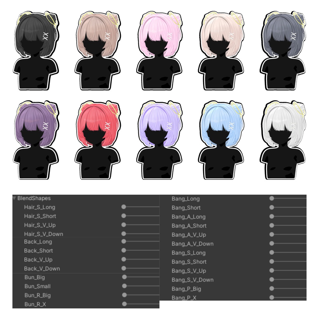 ★Urban Short Bob Hair ★【PB】