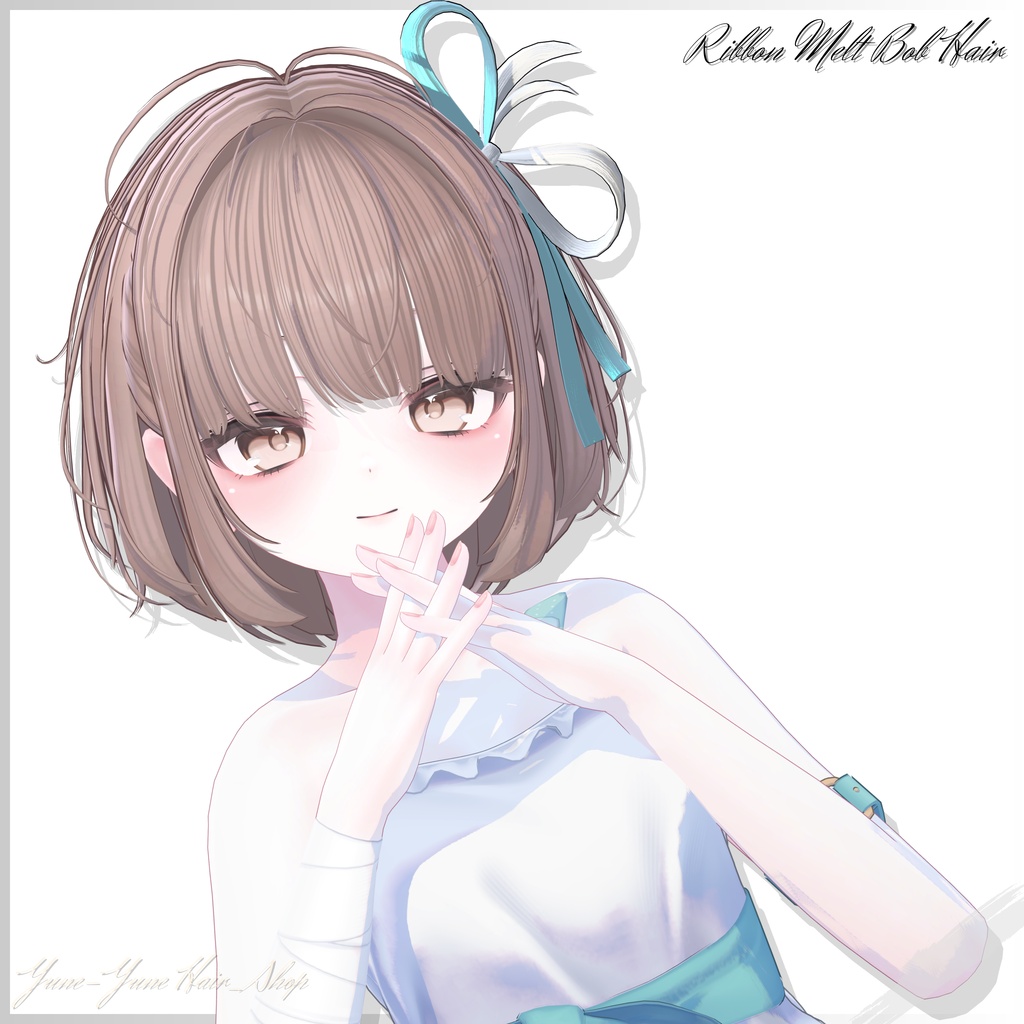 ★【Sale】 Ribbon Melt Bob Hair ★【PB】