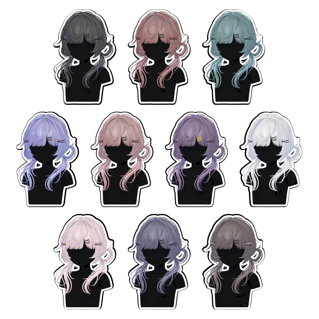 【Sale】★Velvet Soda Tail Hair★【PB】