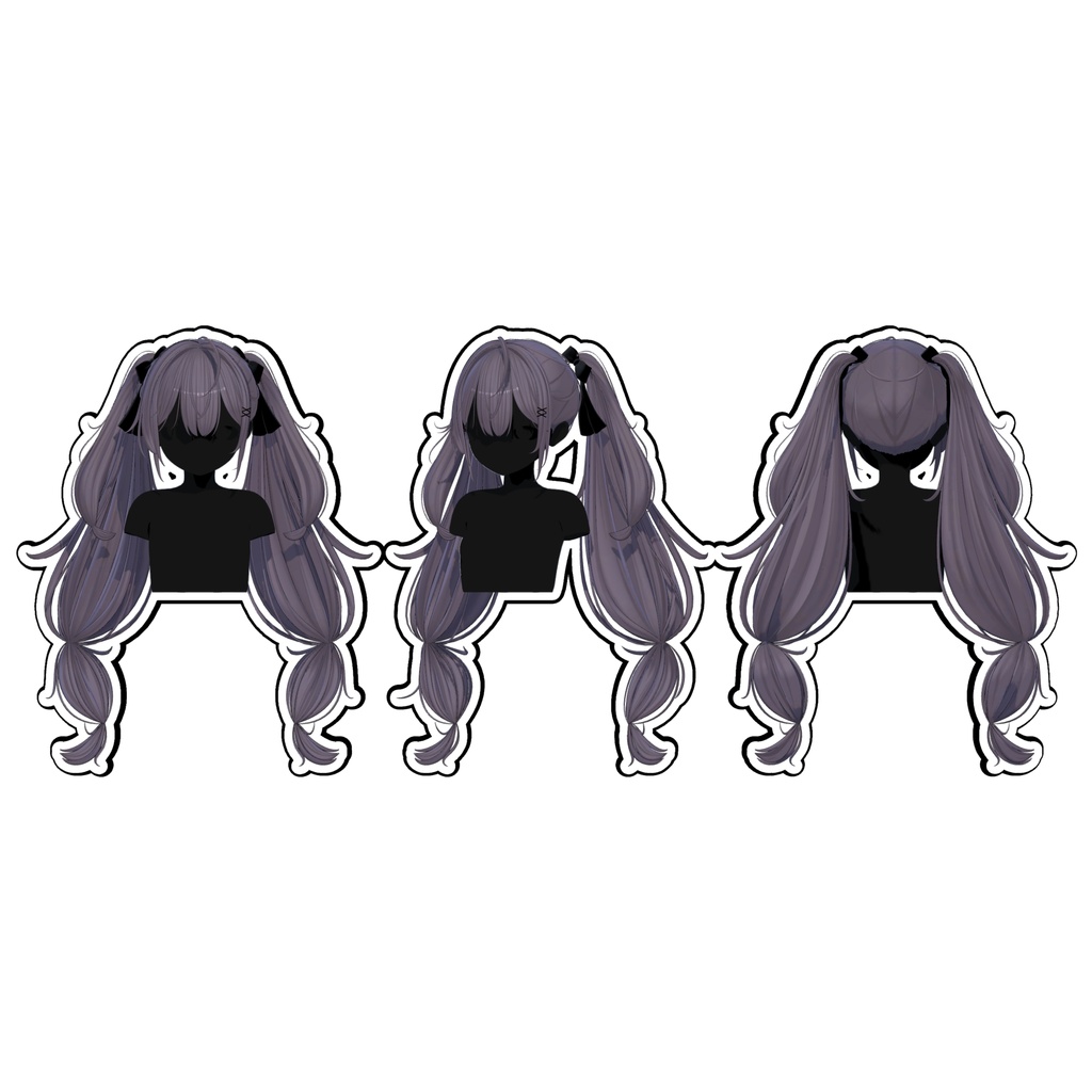 【Sale】★Moonless Twin Hair★【PB】