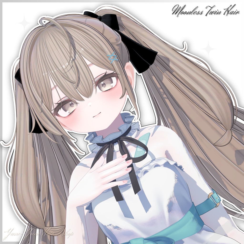 【Sale】★Moonless Twin Hair★【PB】