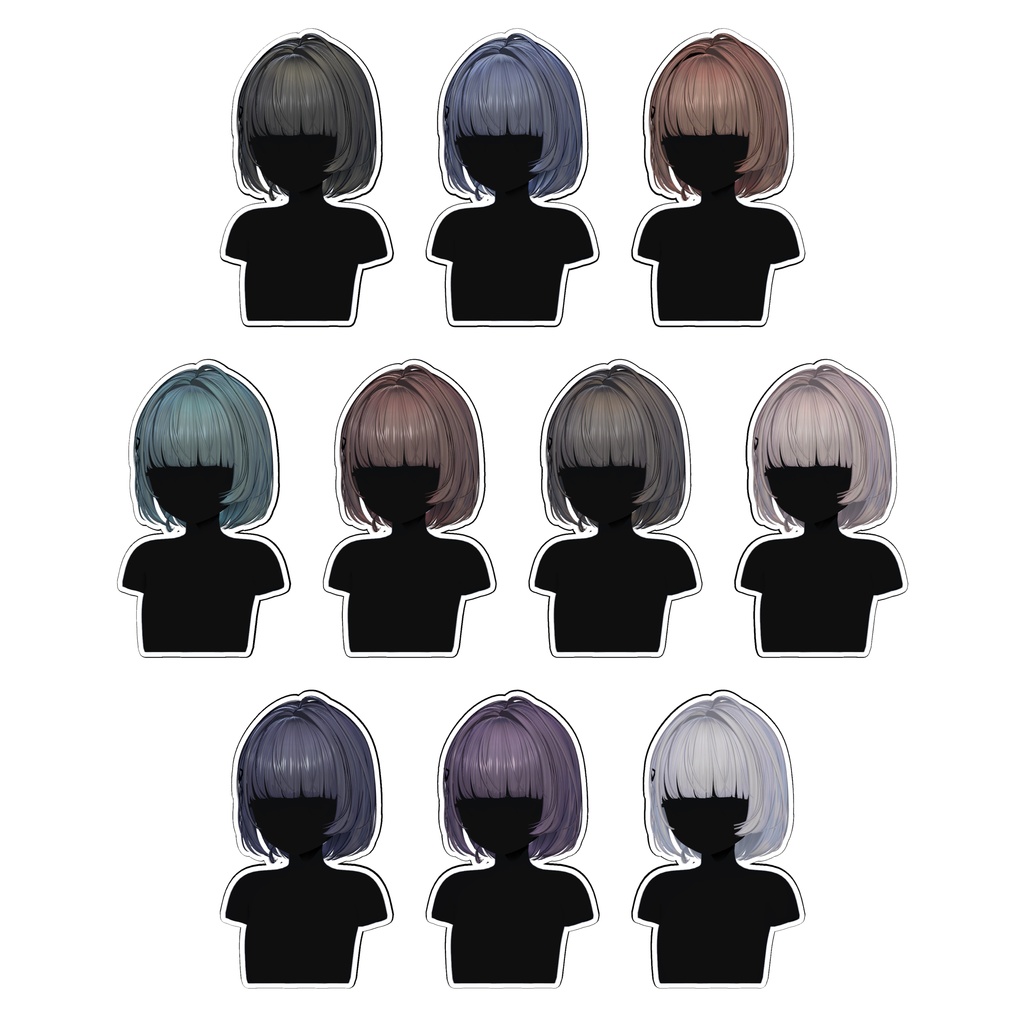 【Sale】★Purring Bob Hair★【PB】