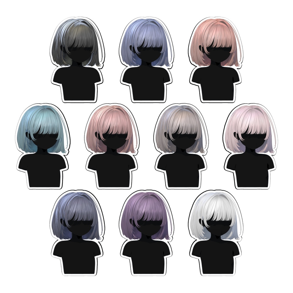 【Sale】★Twilight Bob Hair★【PB】