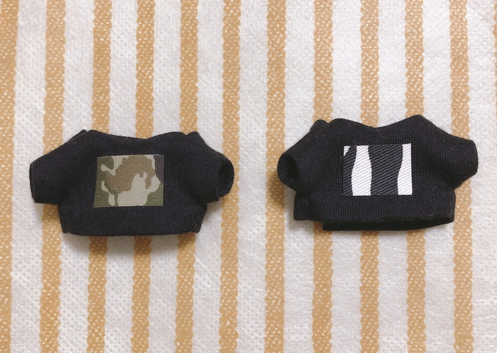 シンプルTシャツ 迷彩&ゼブラ