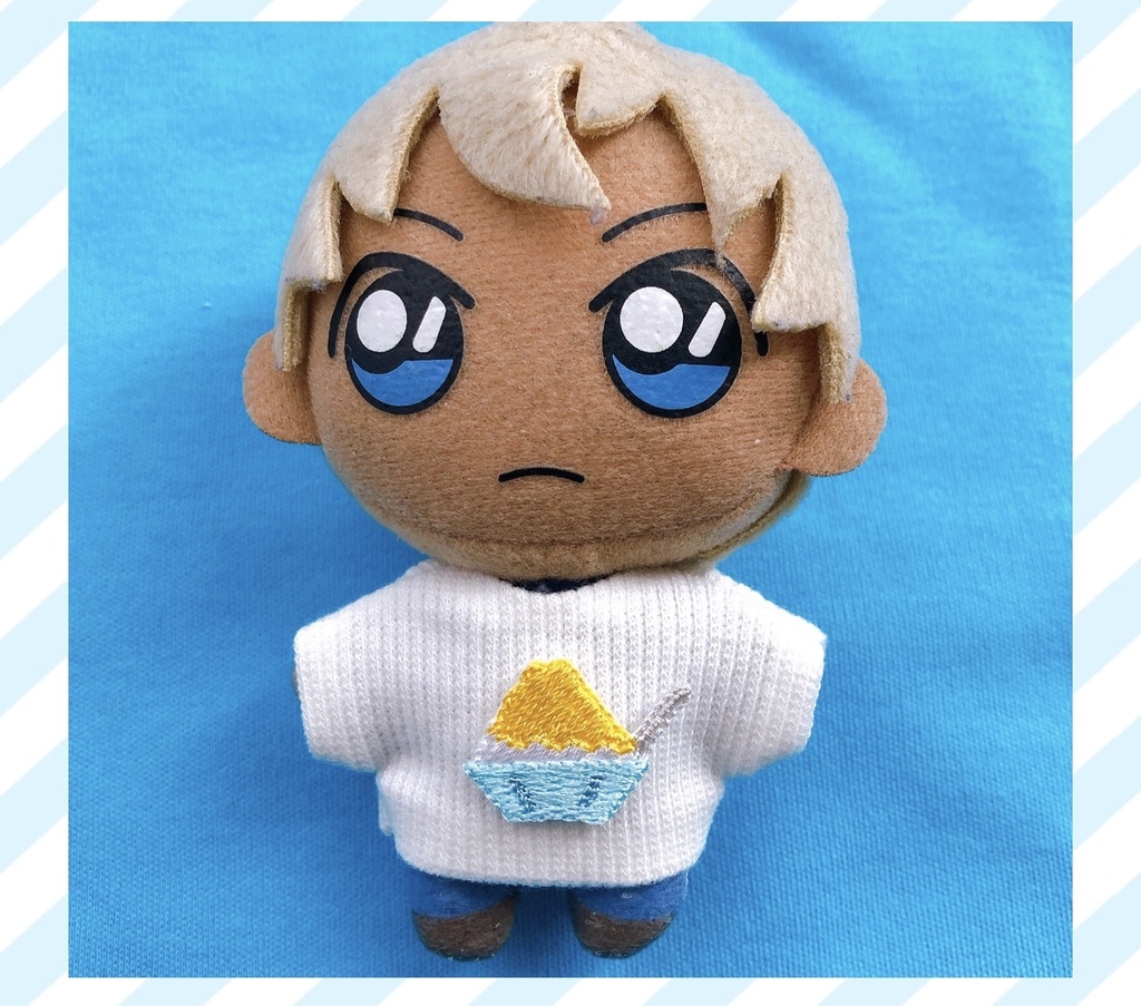 カキ氷のリブニット