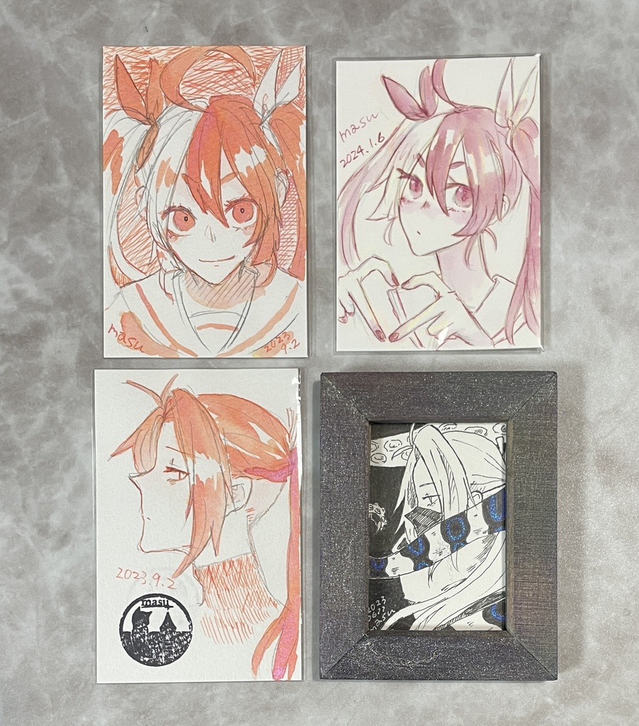 ミニサイズイラスト 原画