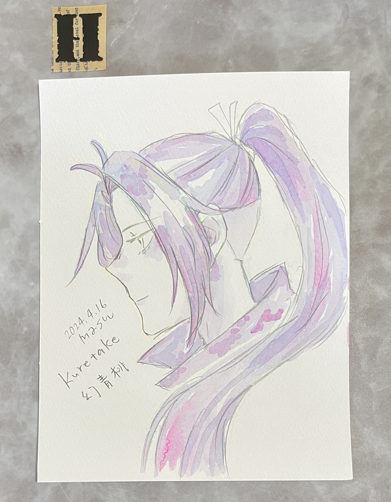 A5,F0サイズ イラスト 原画