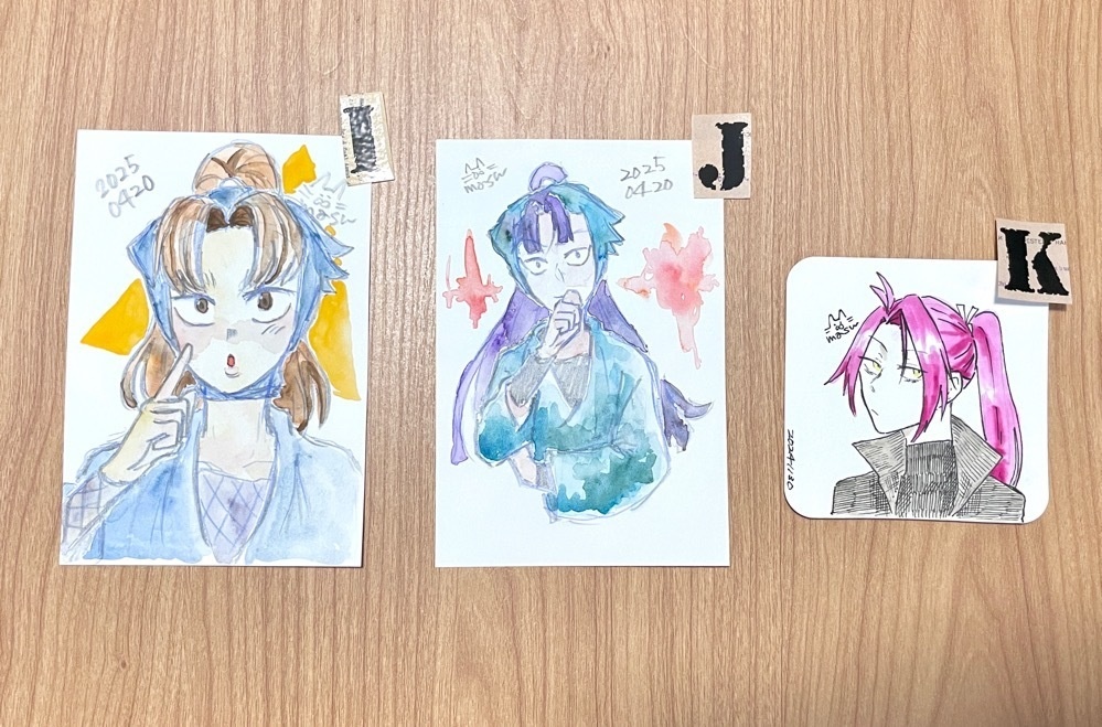 2025年4月〜5月+α 原画