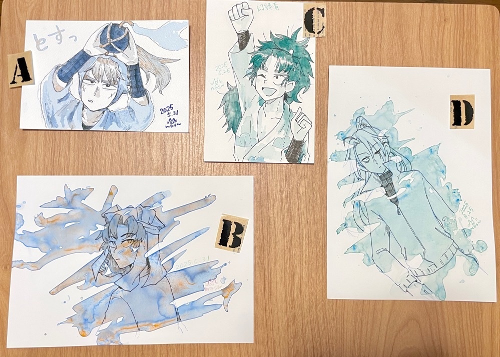 2025年4月〜5月+α 原画