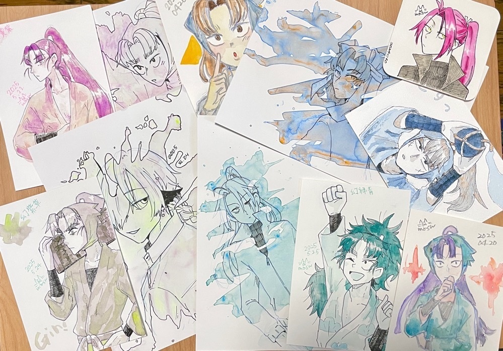 2025年4月〜5月+α 原画