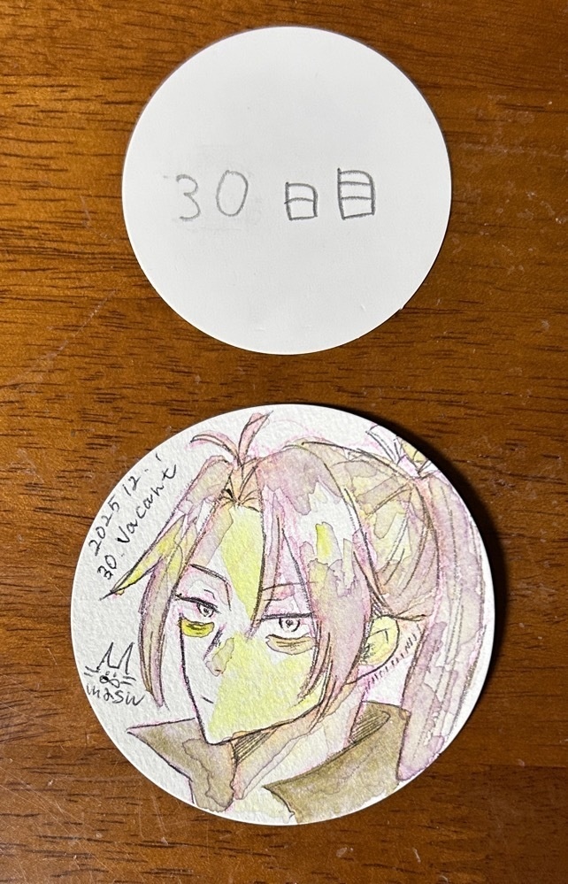 Inktober2025 原画+コピー本