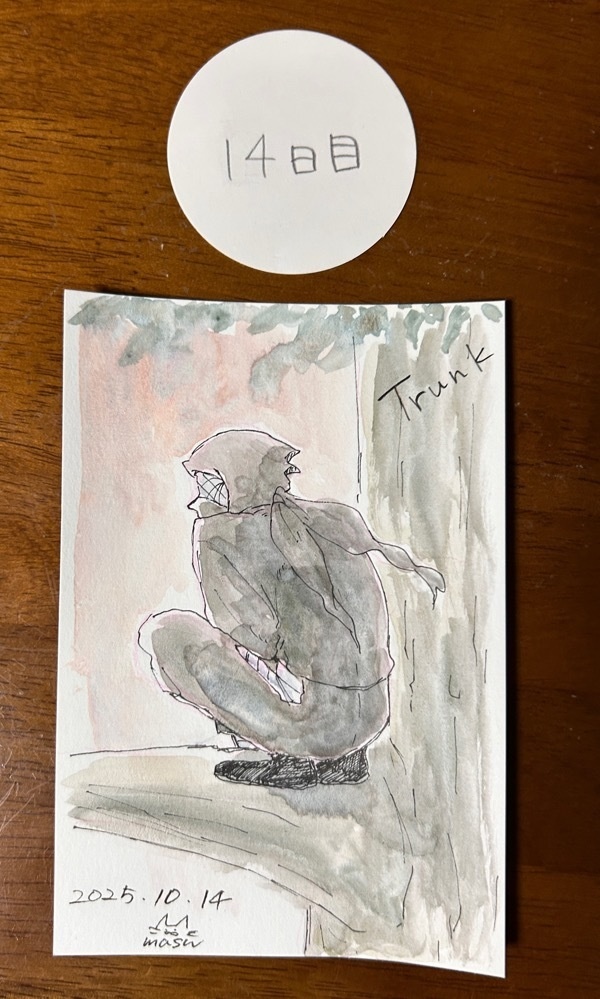 Inktober2025 原画+コピー本