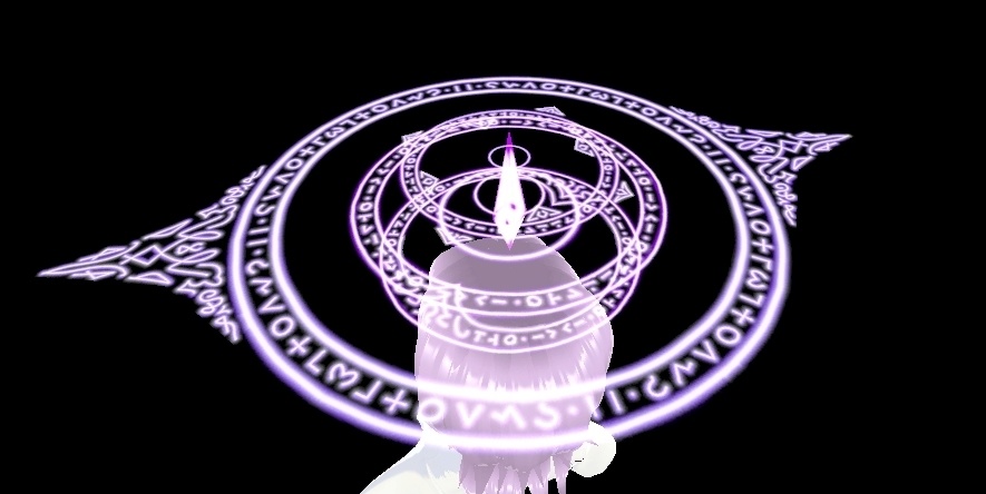 魔法陣型天使の輪 ３Dモデル