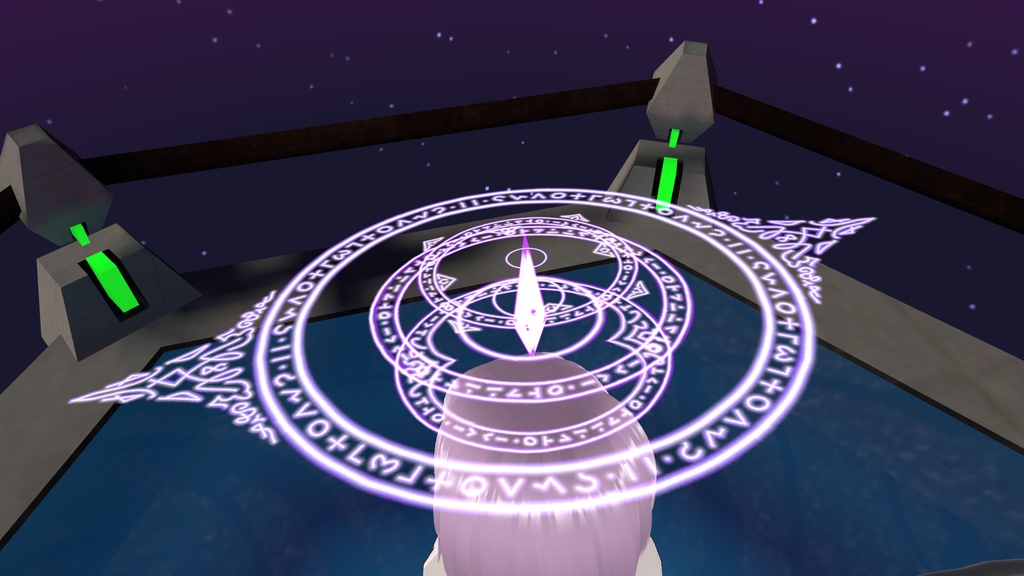 魔法陣型天使の輪 3Dモデル