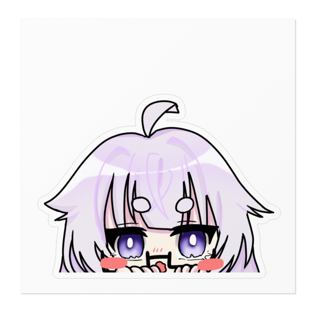 のぞきみステッカー