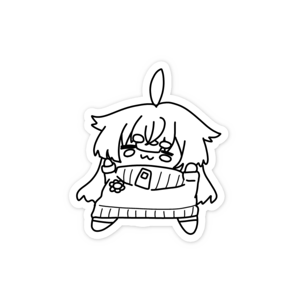 ばんざいステッカー