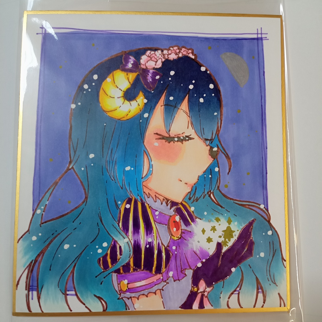 アイカツ！白百合かぐやミニ色紙