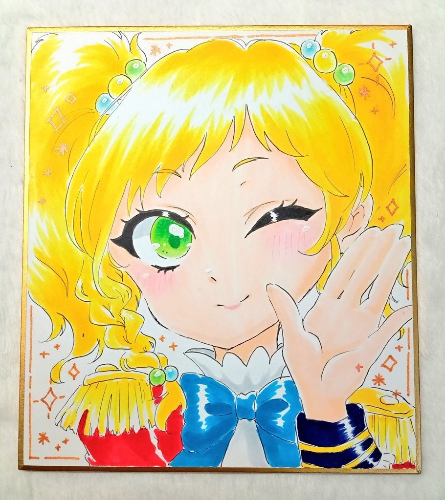 二階堂ゆず ミニ色紙 - 大福亭 kaputi-no - BOOTH