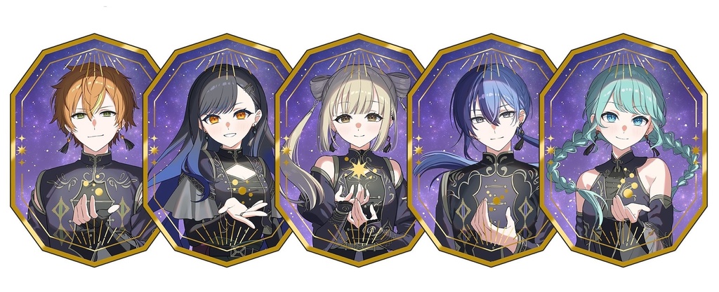 光線歌ステッカー