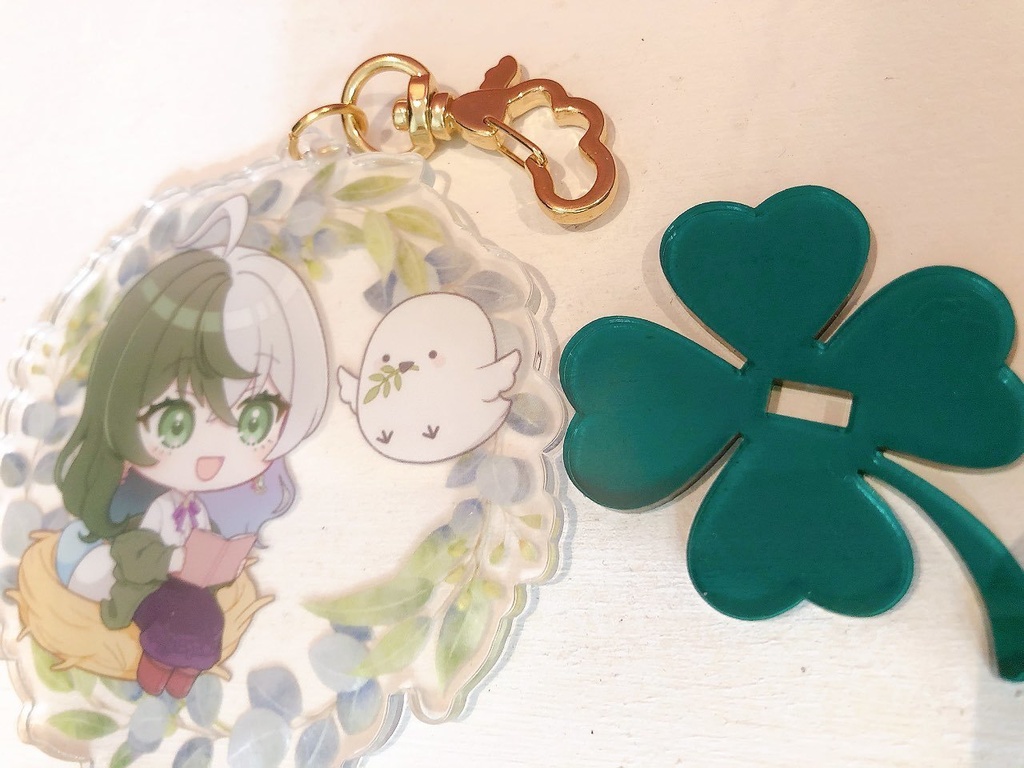 斧塚リント登録者1000人&デビュー半年記念:SDアクリルスタンド