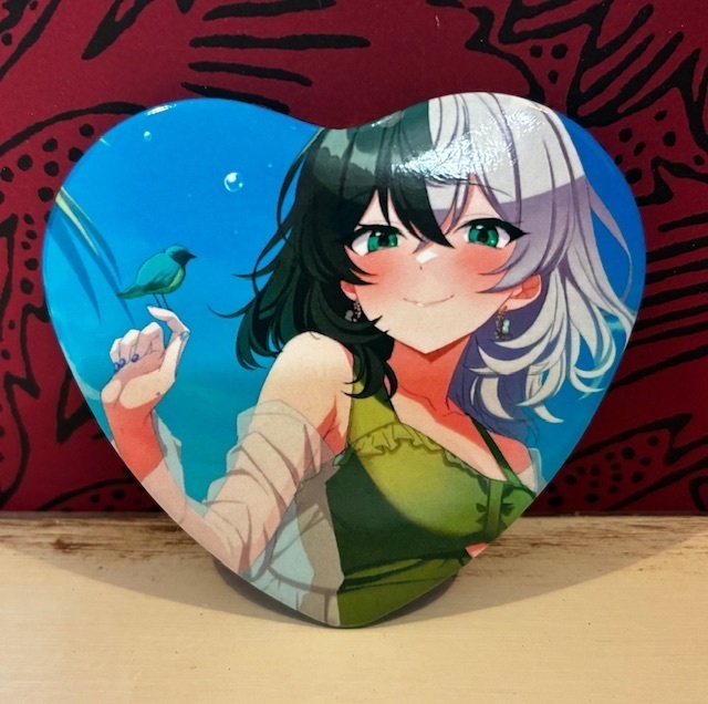 夏の斧塚リント:缶バッジ