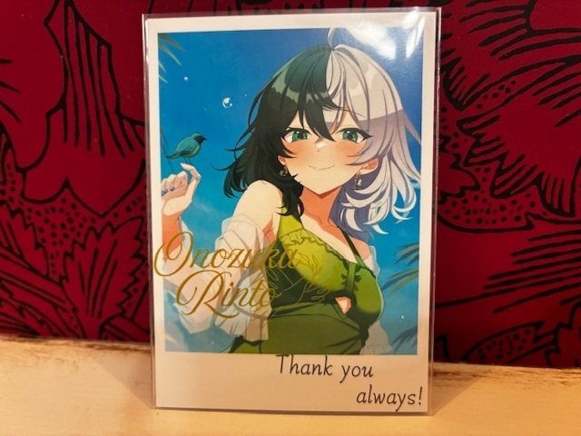 夏の斧塚リント:フォト風カード