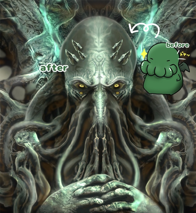 クトゥルフ神話TRPG/画像素材/大いなるクトゥルフ/スチルSPLL:E194604