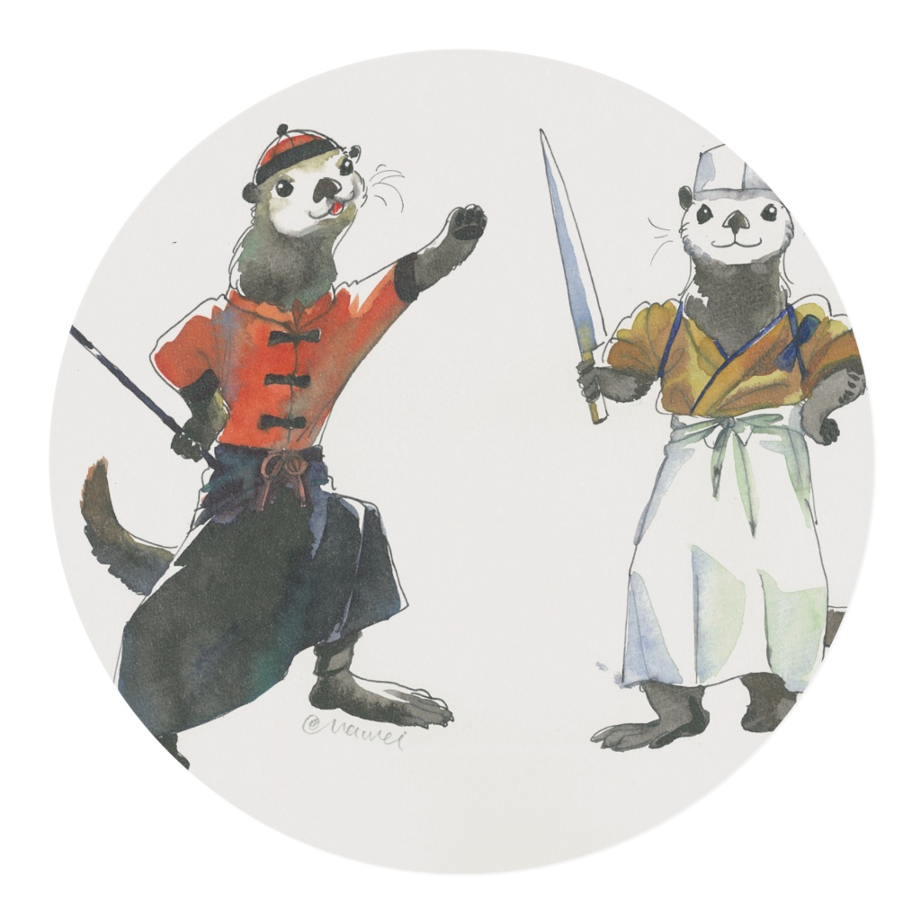 ラッコのコックさんズ マスキングテープ