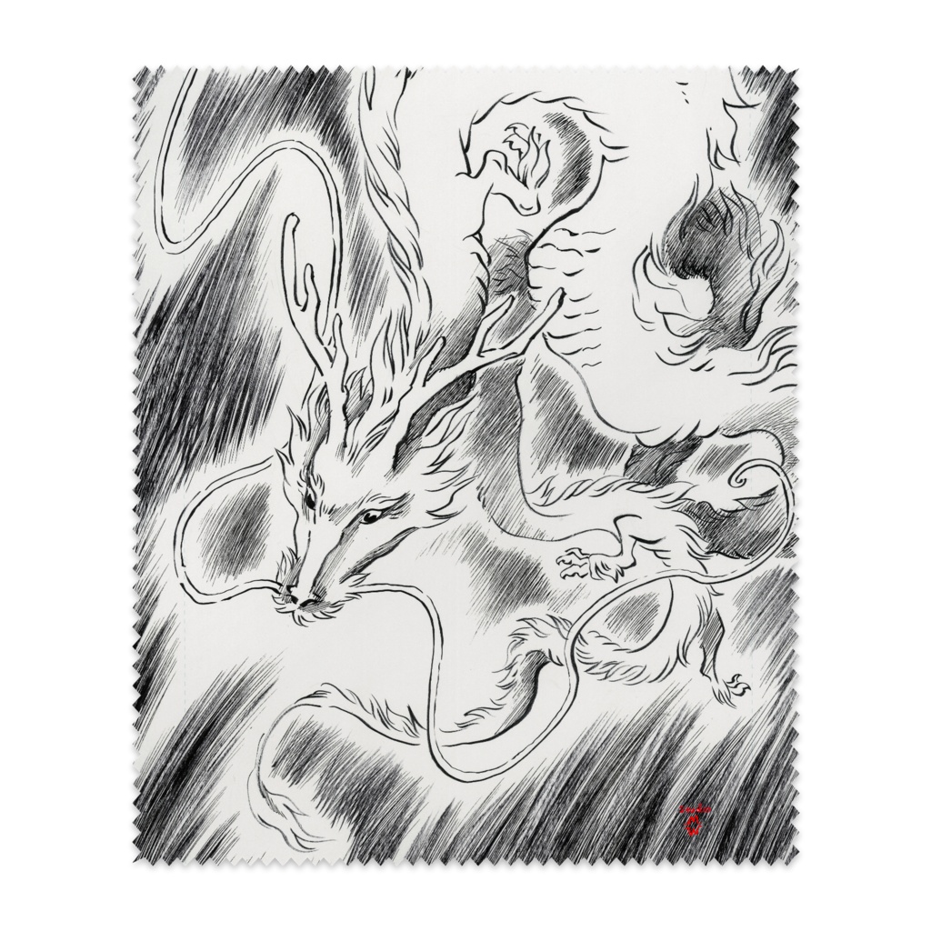 龍 メガネ拭き