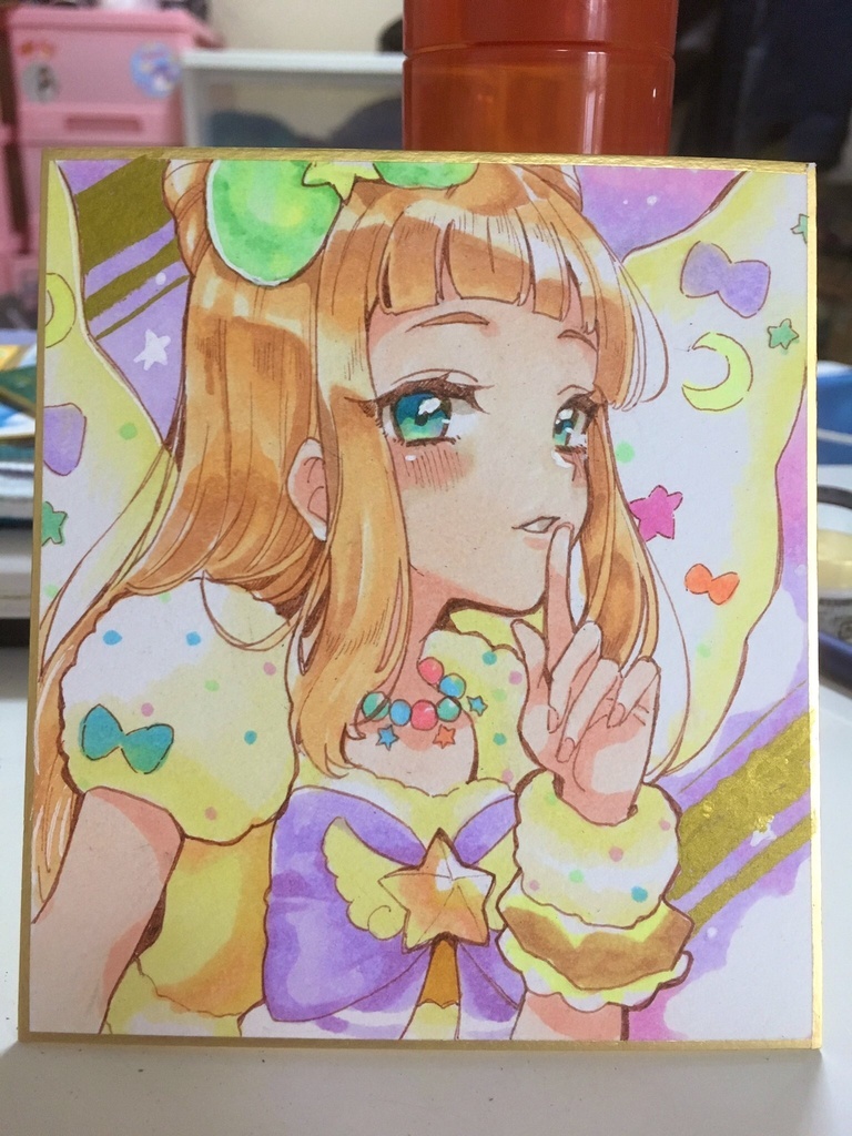 色紙 早乙女あこ 松浦あすか屋さん Booth