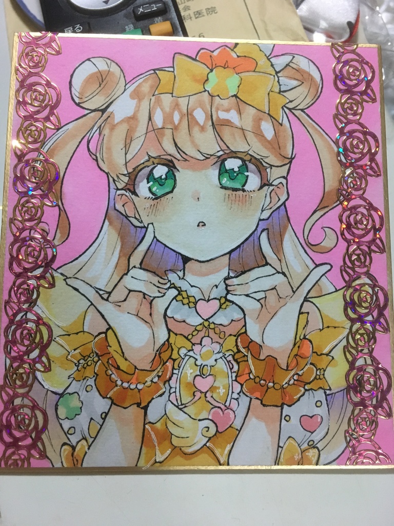 リクエスト色紙(カラー)