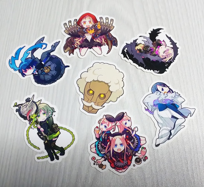 シノアリス フレークシール